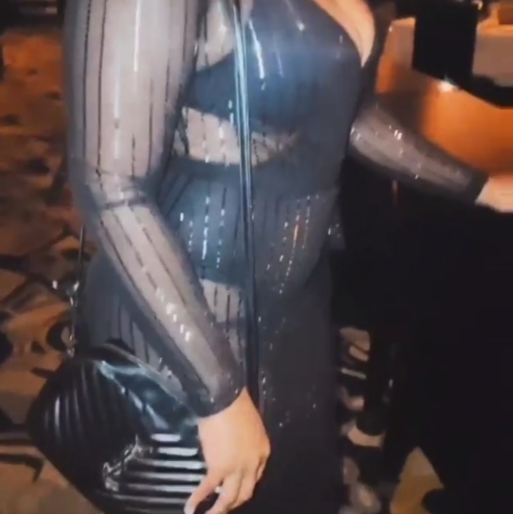 Sheer See Through Dress